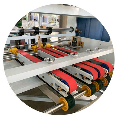 3200*15000mm Automatic Folder Gluer Stitcher Machine 220pcs/Min