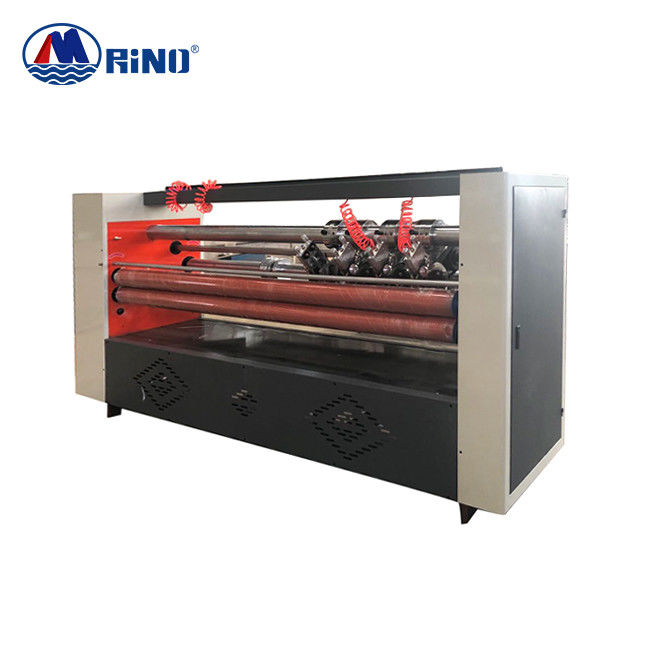 Corrugated Cardboard Rotary Slitting Machine 4KW 4 / 5 Blades